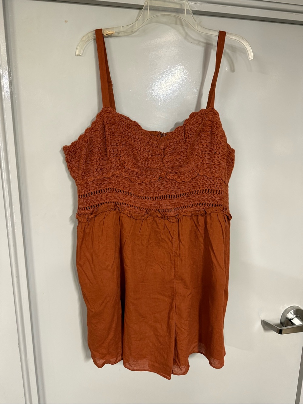 NWT American Eagle Rust Romper - 2X